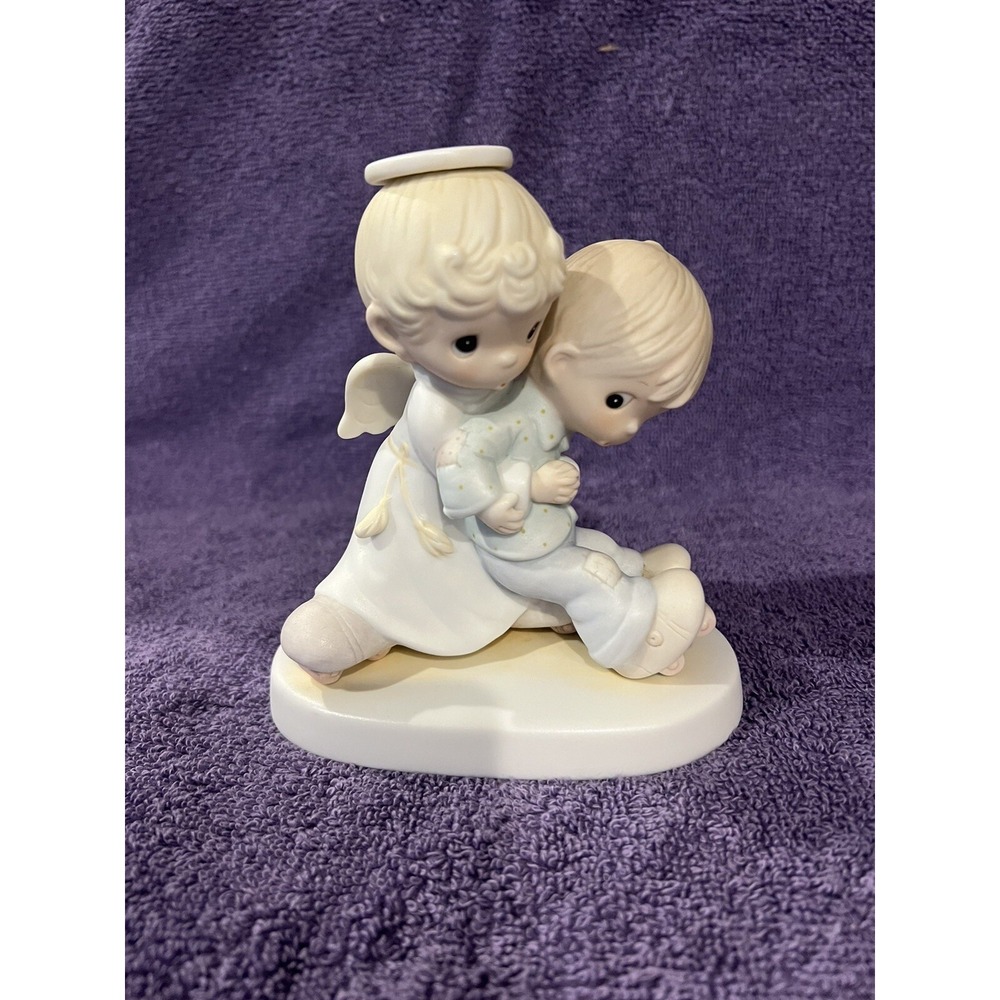 Vintage 1983 Precious Moments Figurines "He Upholdeth Those Who Call" #‎ E-0526